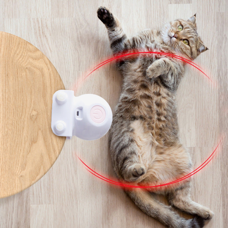 Self-Activating Feather & Laser Cat Toy