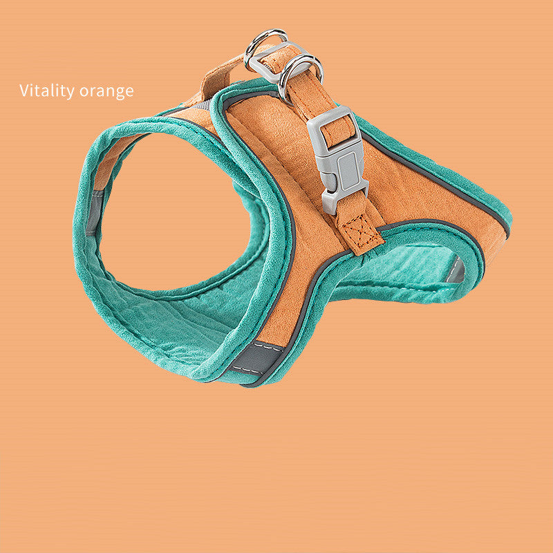 Reflective Chest Harness & Leash