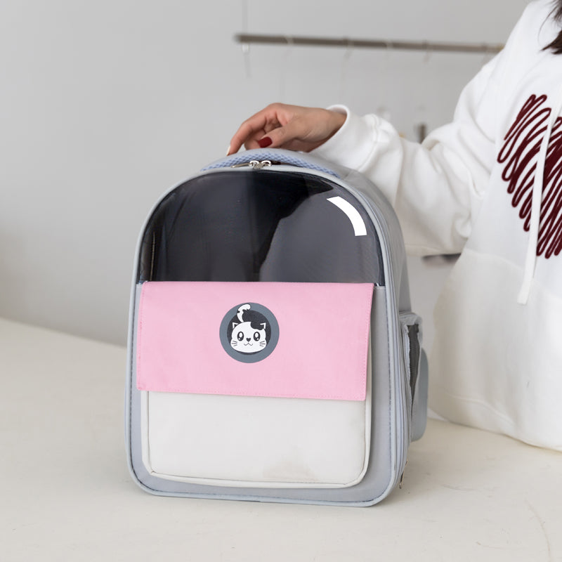 Beautiful Cat Window Backpack