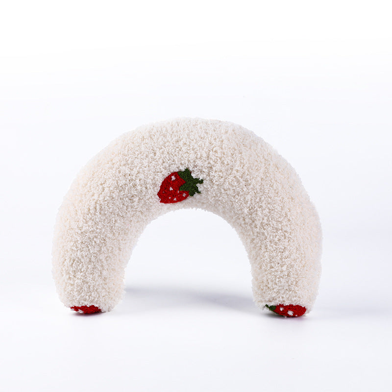 Strawberry-Patterned Cat Pillows, Designed Specifically for Cats!!!!!!!!!!!!!