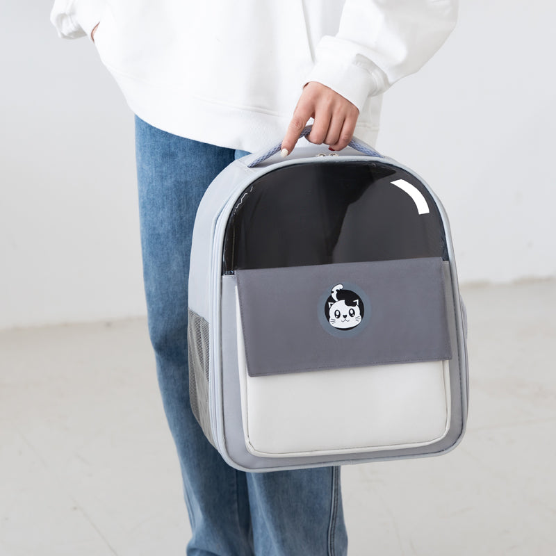 Beautiful Cat Window Backpack