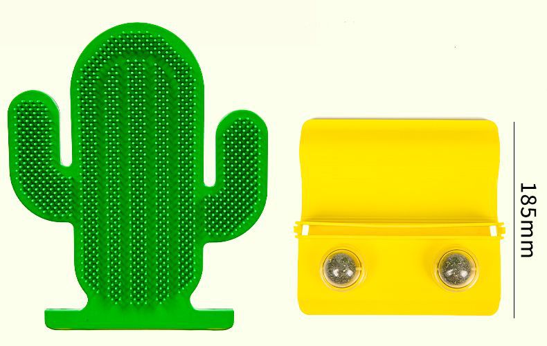 Self-Grooming Cactus Hair Brush Corner