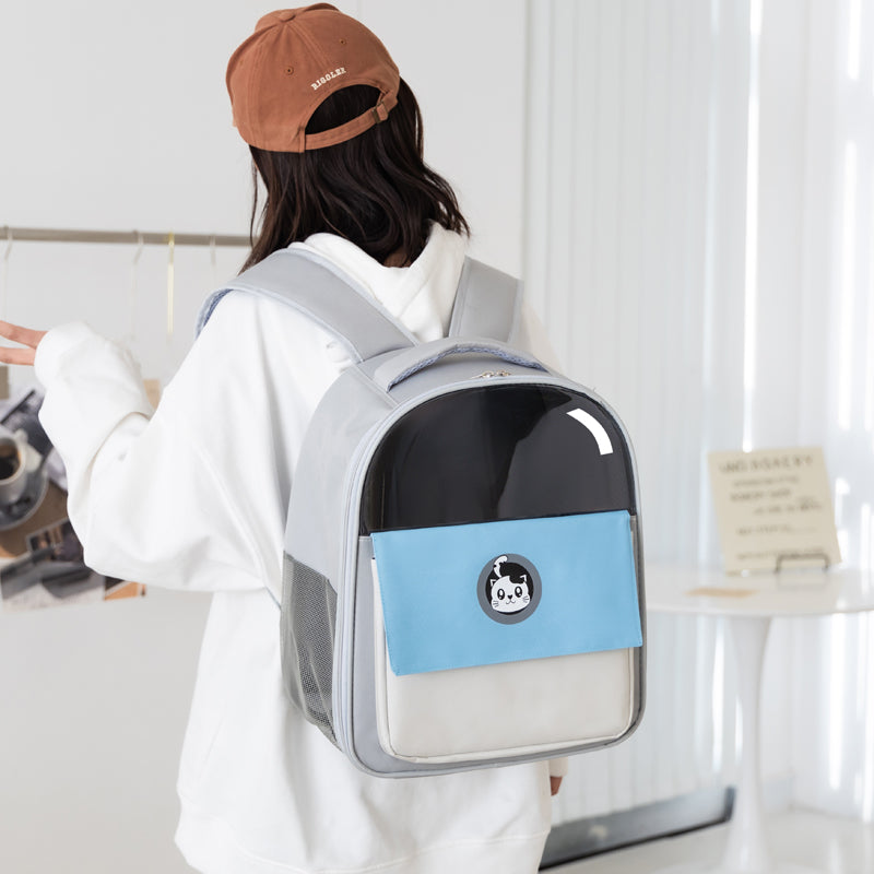 Beautiful Cat Window Backpack