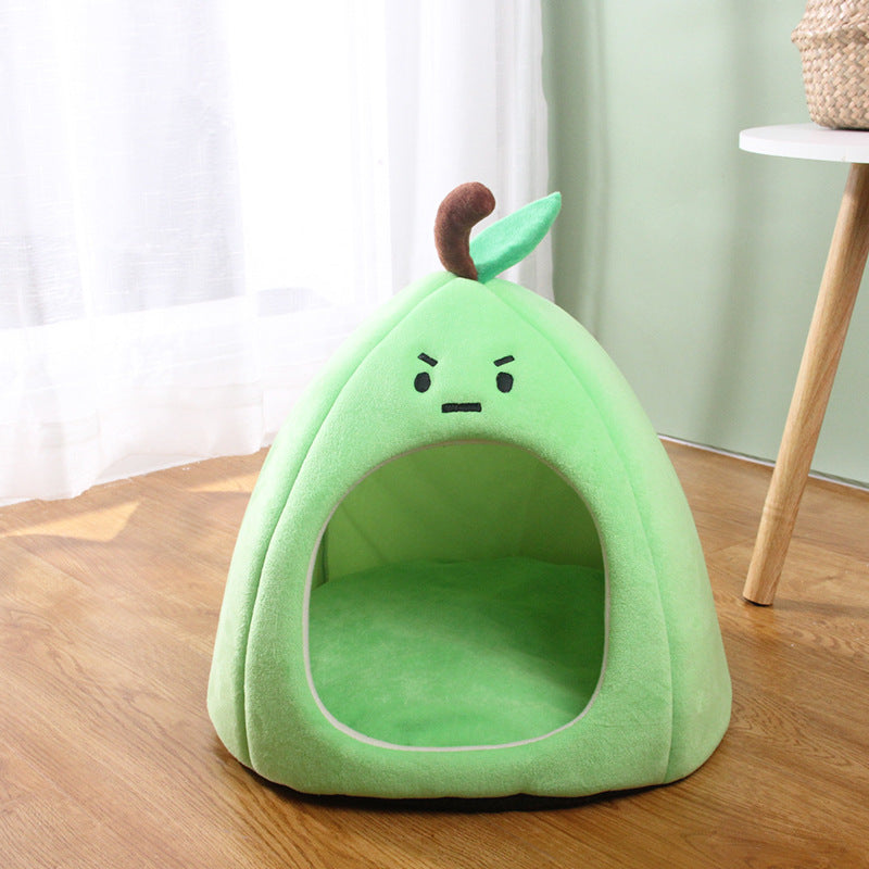 Cute Happy Dumpling Cat Nest