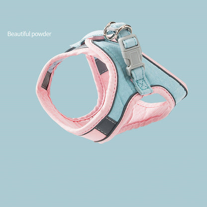 Reflective Chest Harness & Leash