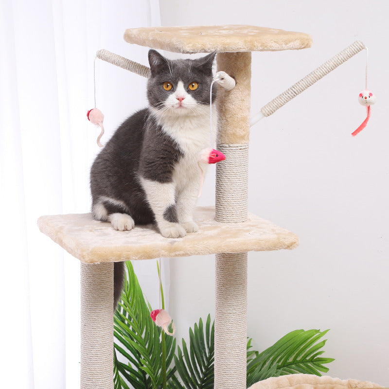 4-Story Luxurious Cat Climbing Penthouse with a view