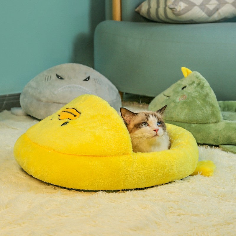 Adorable Cartoon Animal Beds w/ Tails
