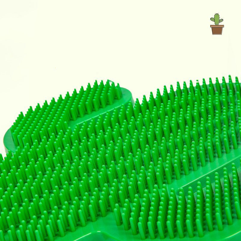 Self-Grooming Cactus Hair Brush Corner