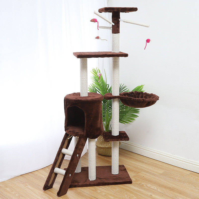 4-Story Luxurious Cat Climbing Penthouse with a view