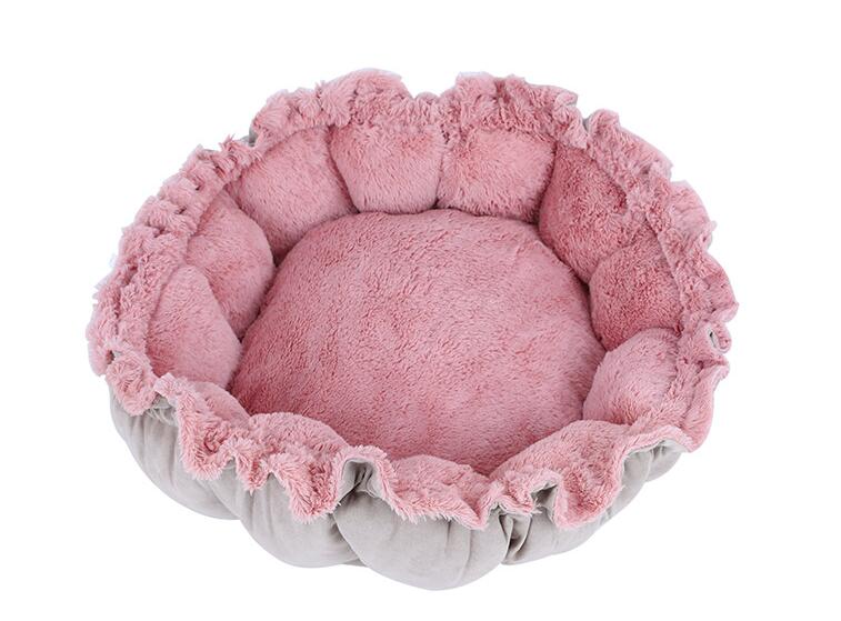 Expanding Pink Flower Pedal Bed