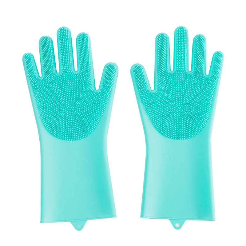 Soft Silicone Brush Bathing Gloves